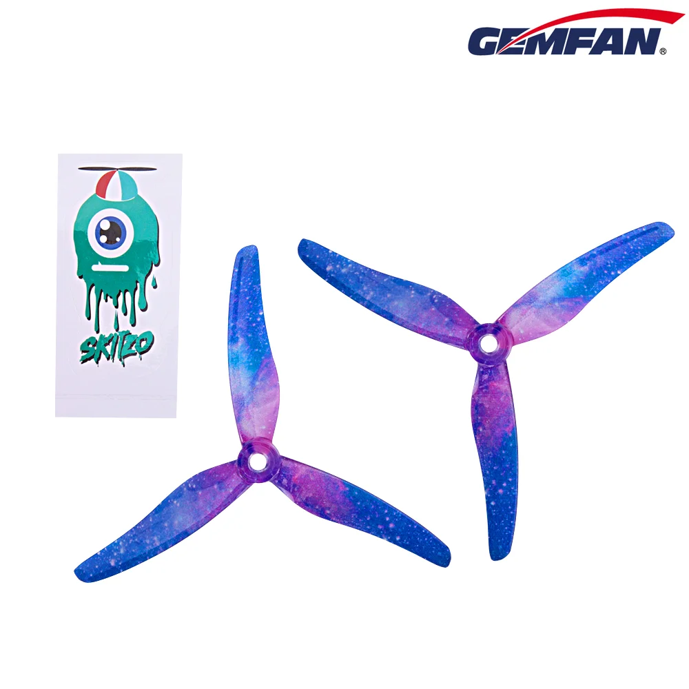 12Pairs Gemfan Hurricane 51433 - Drone Propeller ulasan dan harga