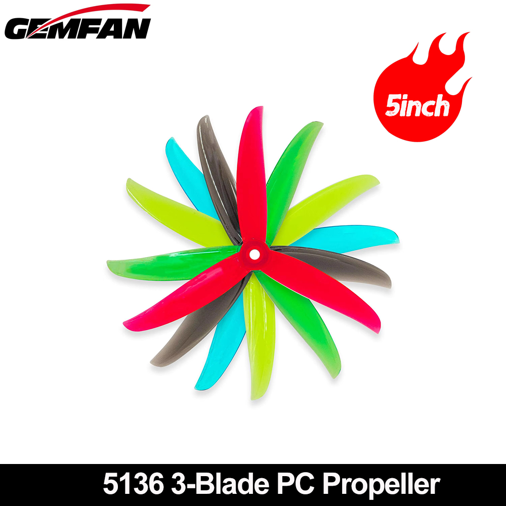Gemfan VANOVER 5136 3 Blade PC - Drone Propeller ulasan dan harga