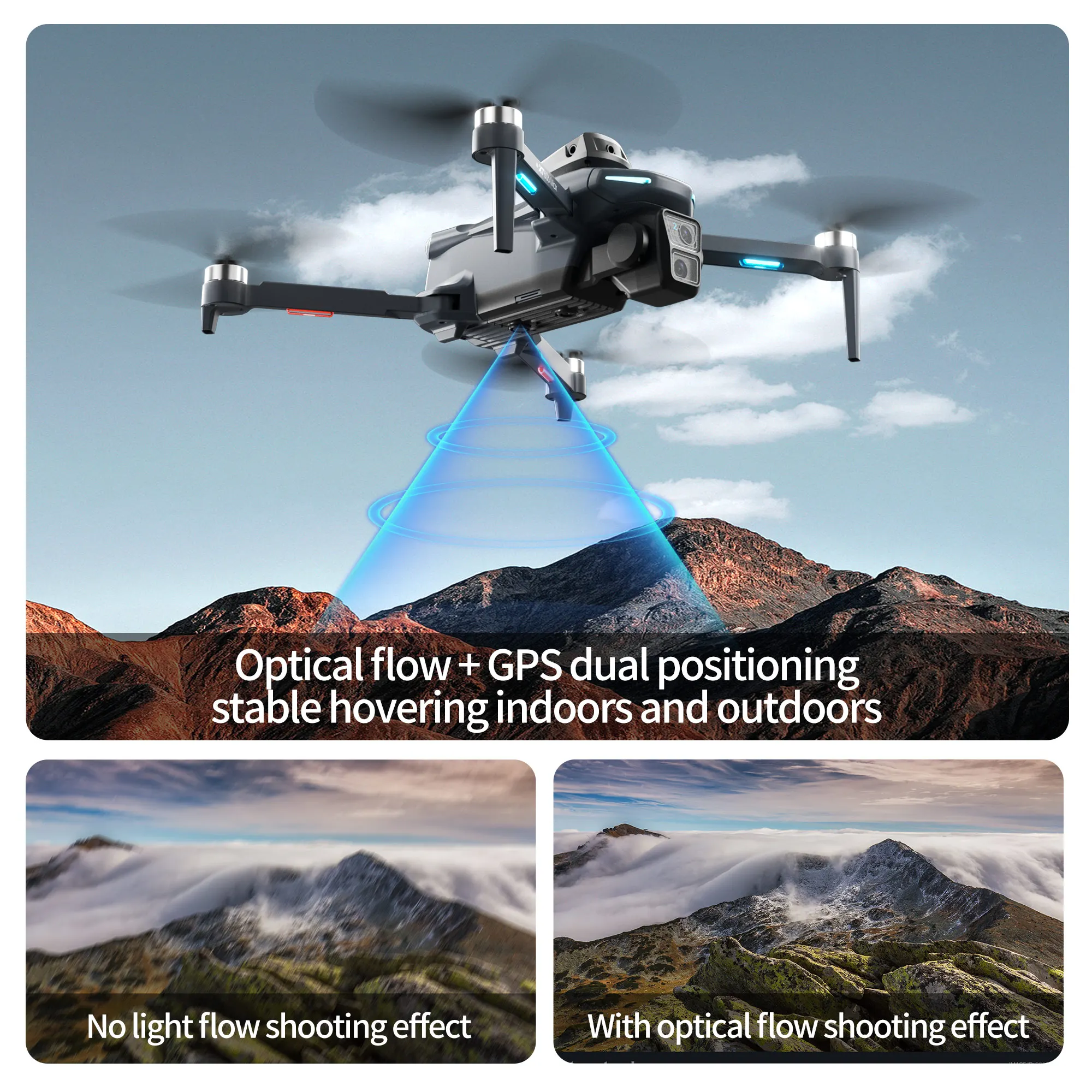 Original XT606 MAX GPS Drone H - Drone Gps Mount ulasan dan harga