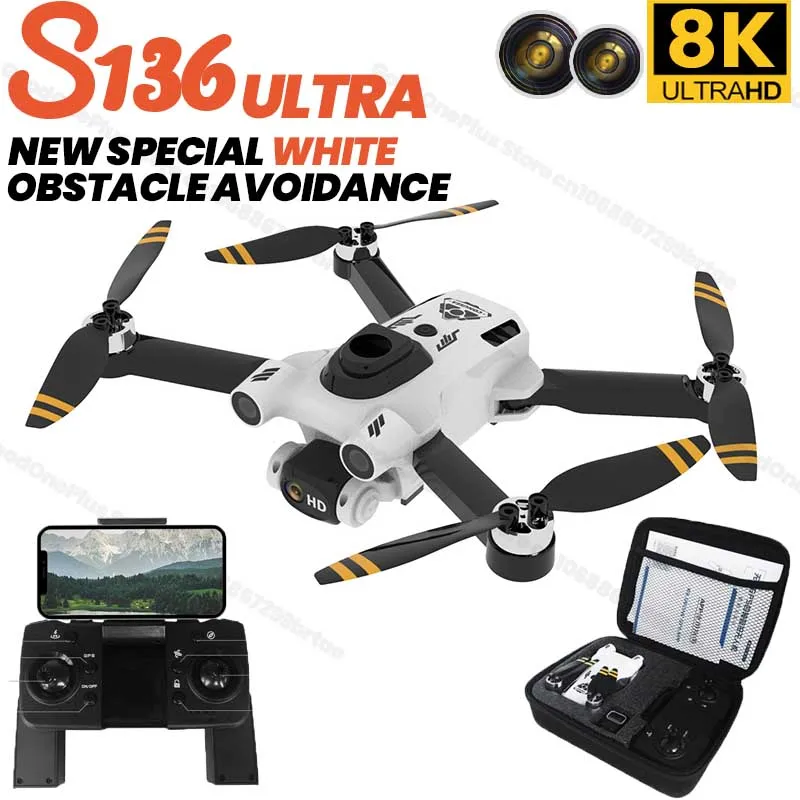 Drone S136 Pro Ultra Rc Drones - Drone Gps Mount ulasan dan harga