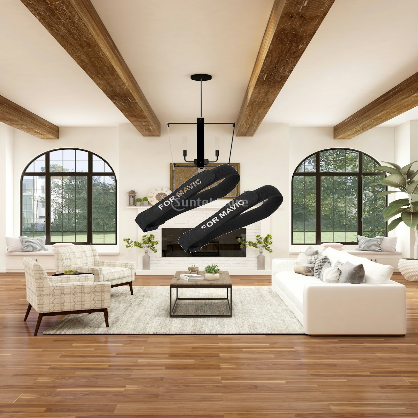 Black Propeller Fixed Holder C - Drone Battery Strap ulasan dan harga