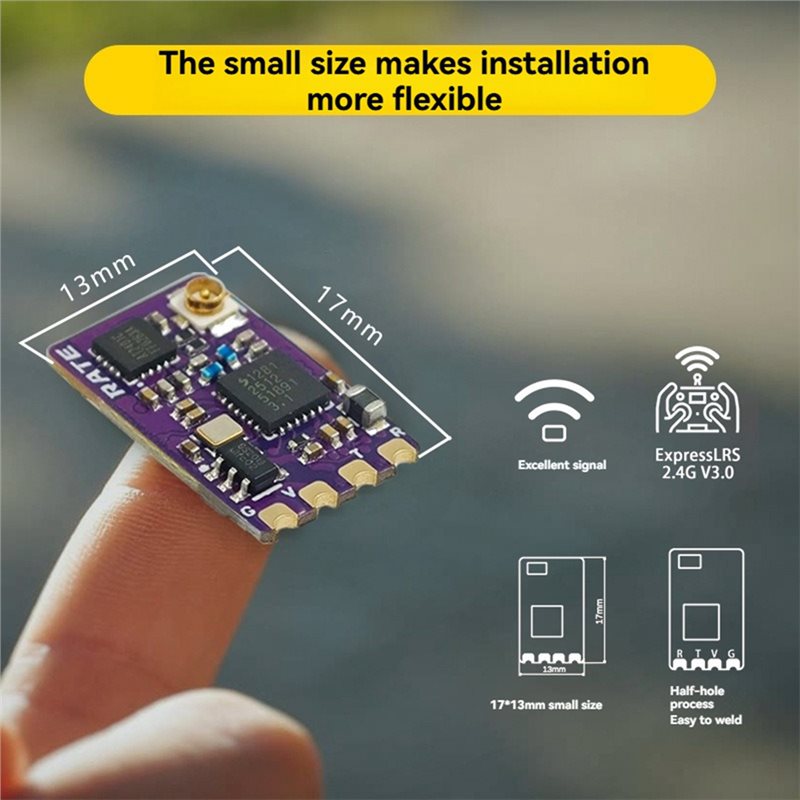 Excellent-ELRS 2.4G Nano Recei - Drone Antenna ulasan dan harga